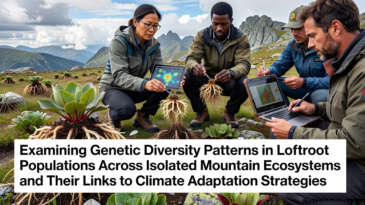 Examining Genetic Diversity Patterns in Loftroot Populations Across Isolated Mountain Ecosystems and Their Links to Climate Adaptation Strategies